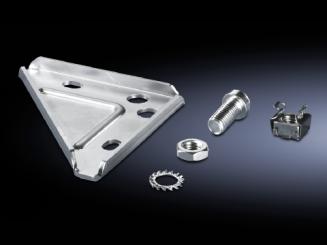 Sockel-Adapter für Doppel-Lenkrollen 